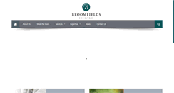 Desktop Screenshot of broomfields.uk.com